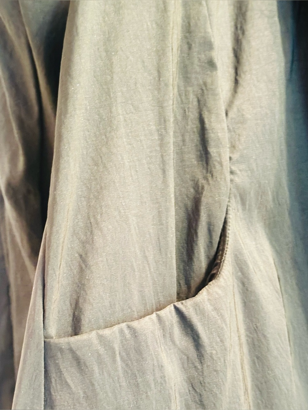 Vintage Maralyce Ferree Hooded Cloak w/Pockets & Button Cloak Cape  Large USA - Picture 4 of 14